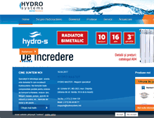 Tablet Screenshot of hydrosystems.md